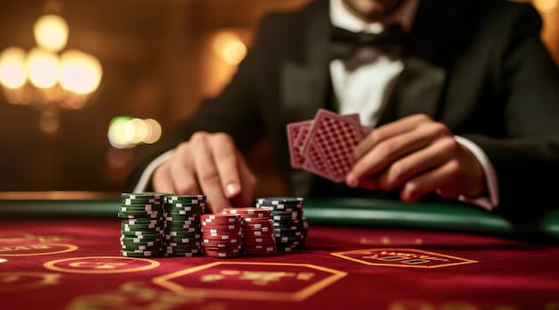 Live dealer table setup Speed Baccarat live dealer table on han togel